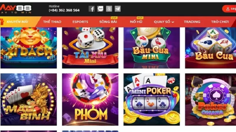 Khái quát về trò chơi mini poker tại may88