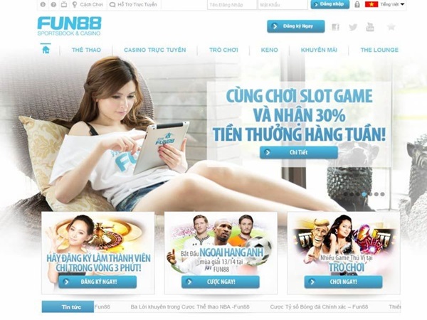 Giới thiệu nhà cái Fun88 – Nơi đẳng cấp thăng hoa